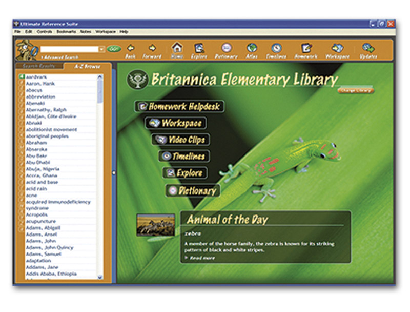 britannica encyclopedia software